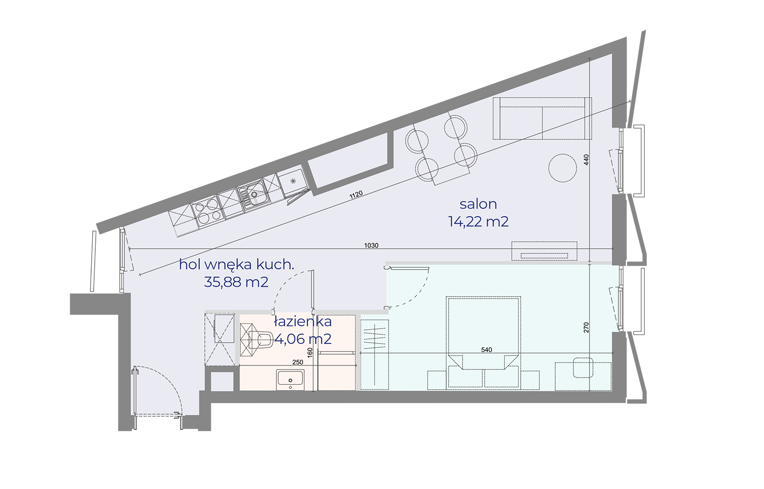 Mieszkanie nr 10 w Browarach Warszawskich