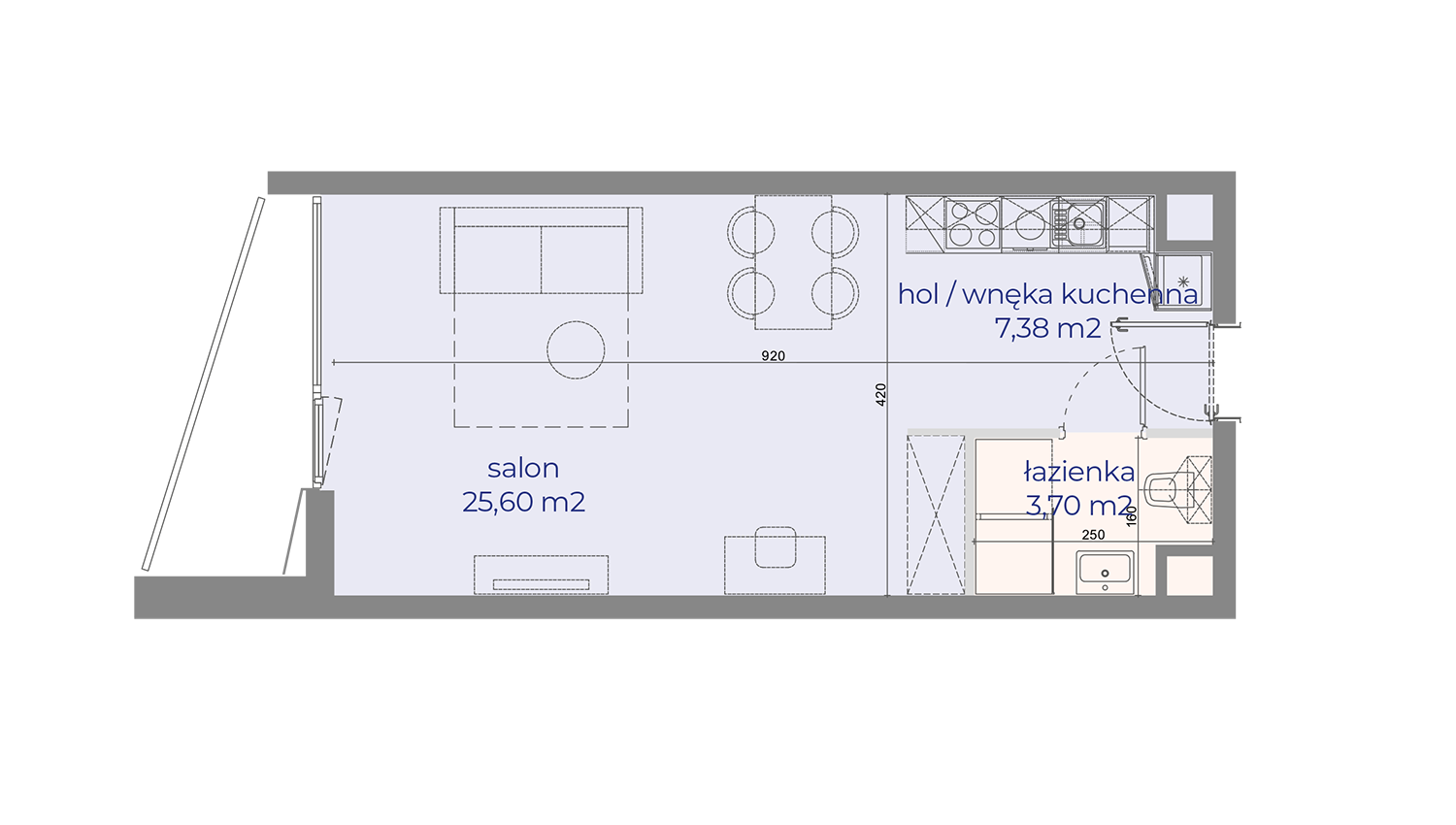 Mieszkanie nr 29 w Browarach Warszawskich