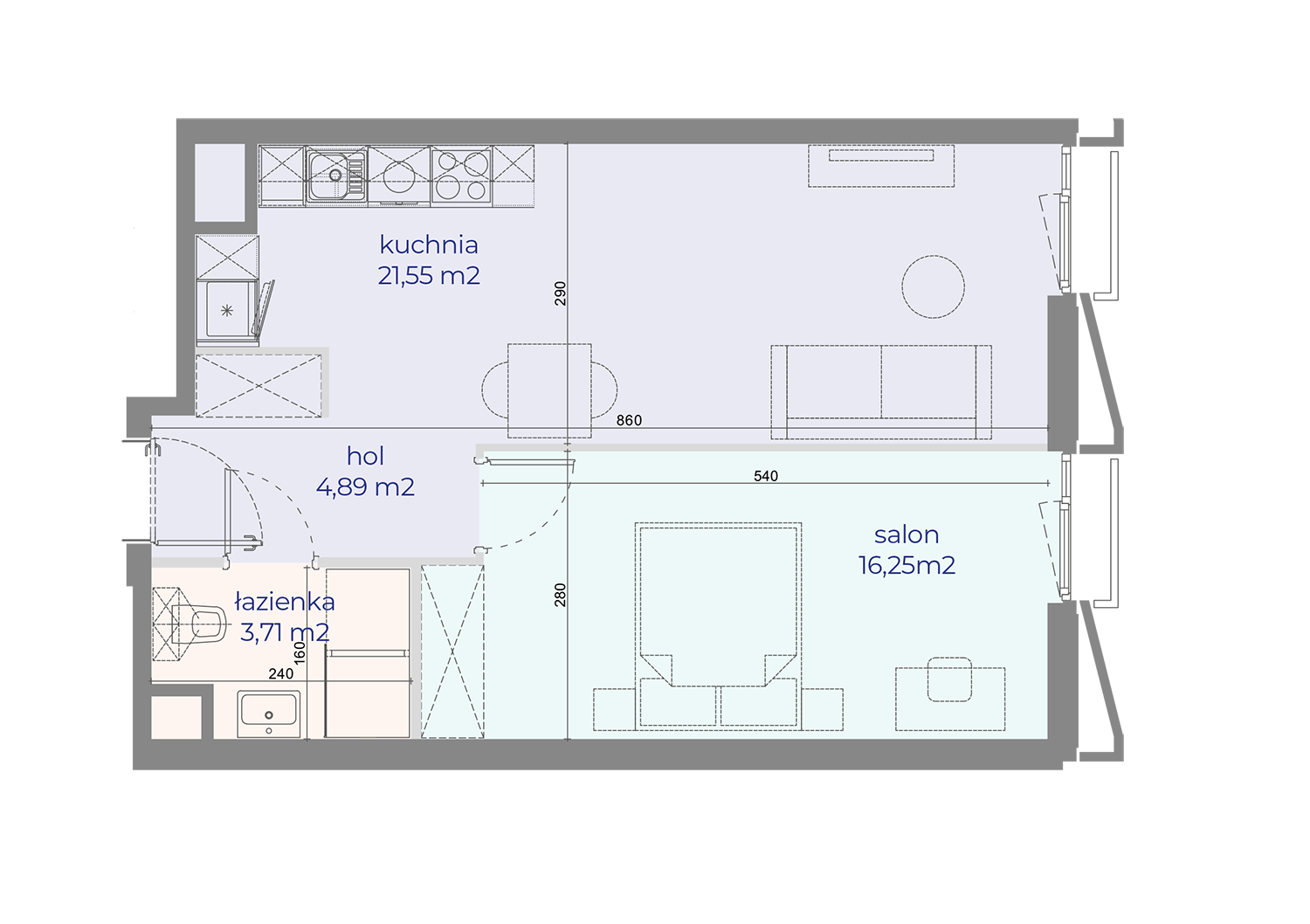Mieszkanie nr 39 w Browarach Warszawskich