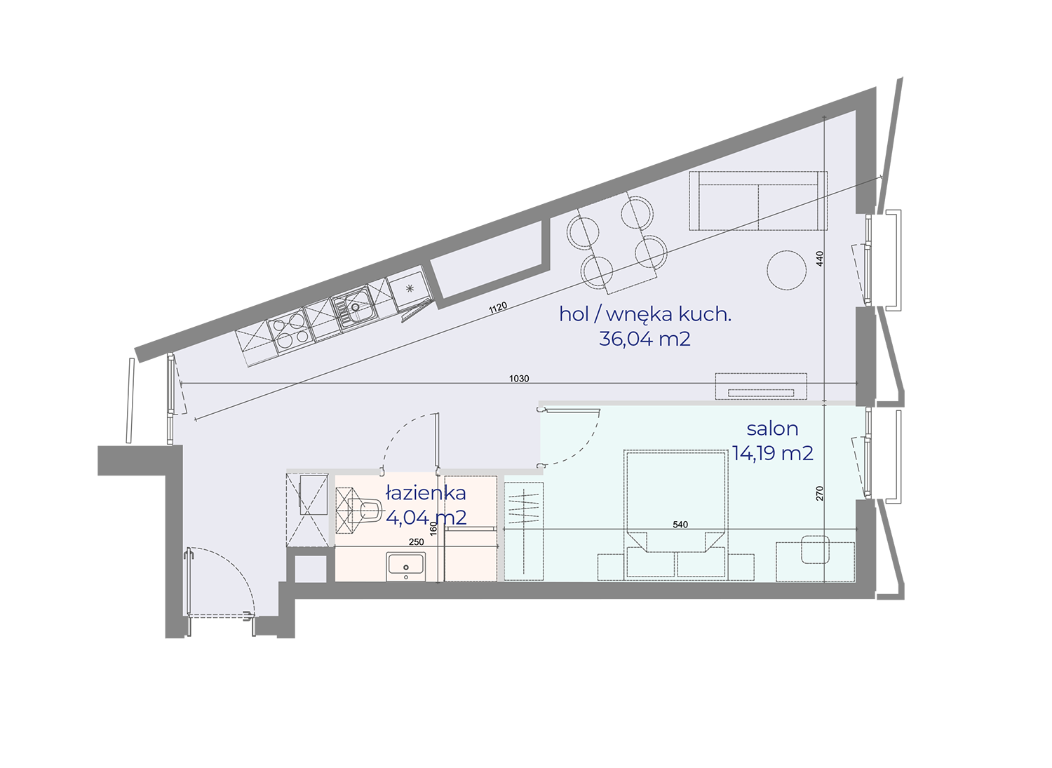 Mieszkanie nr 42 w Browarach Warszawskich