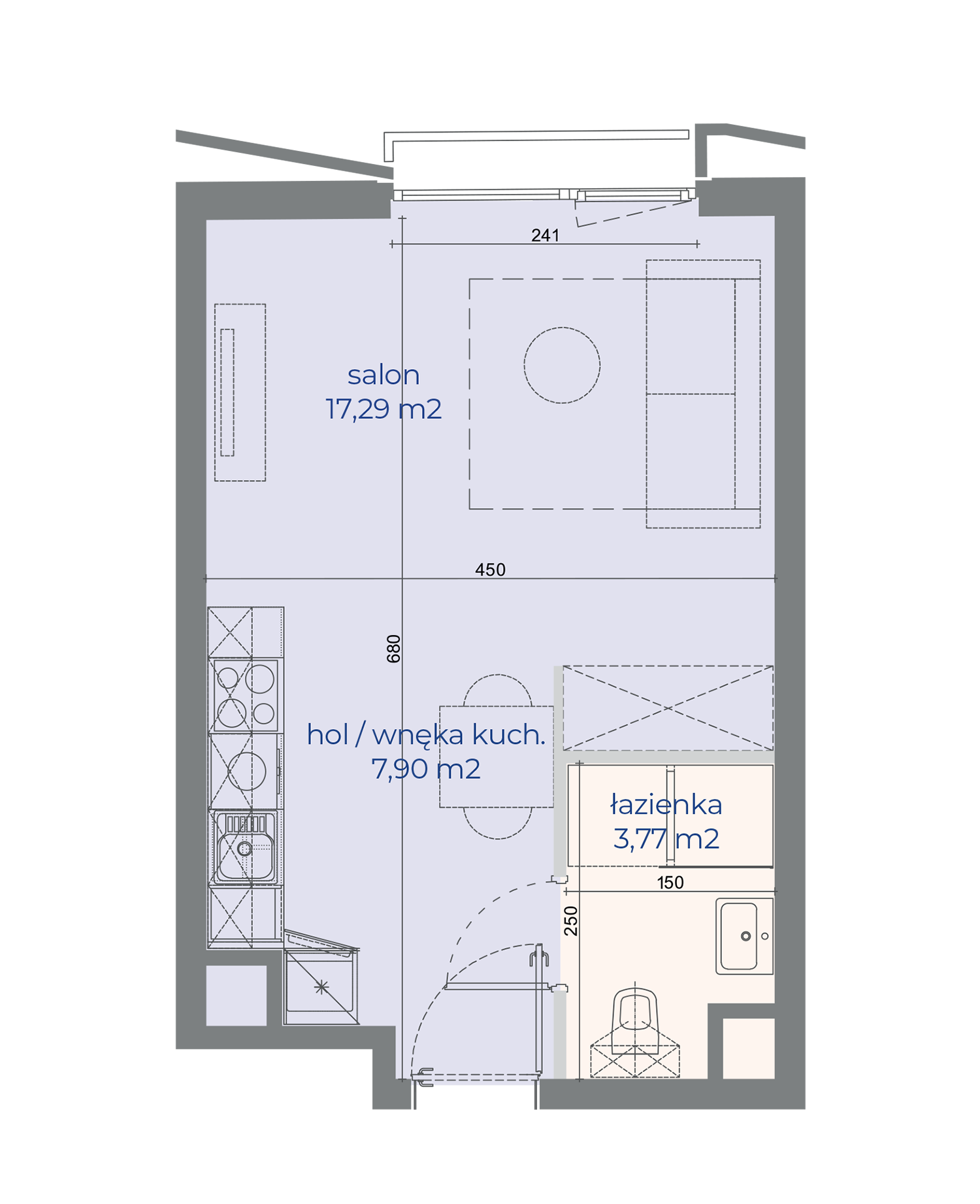 Mieszkanie nr 437 w Browarach Warszawskich