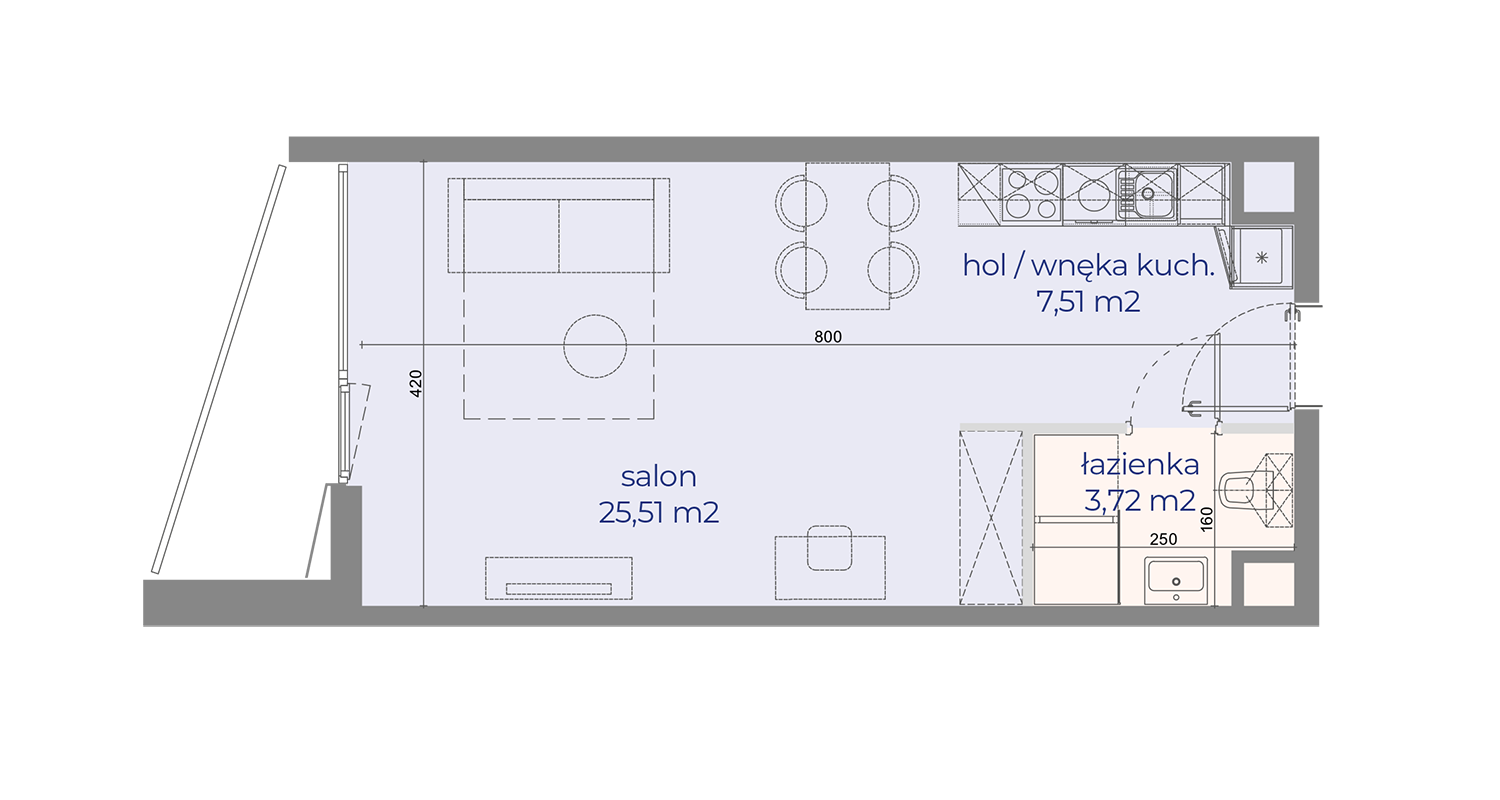 Mieszkanie nr 54 w Browarach Warszawskich