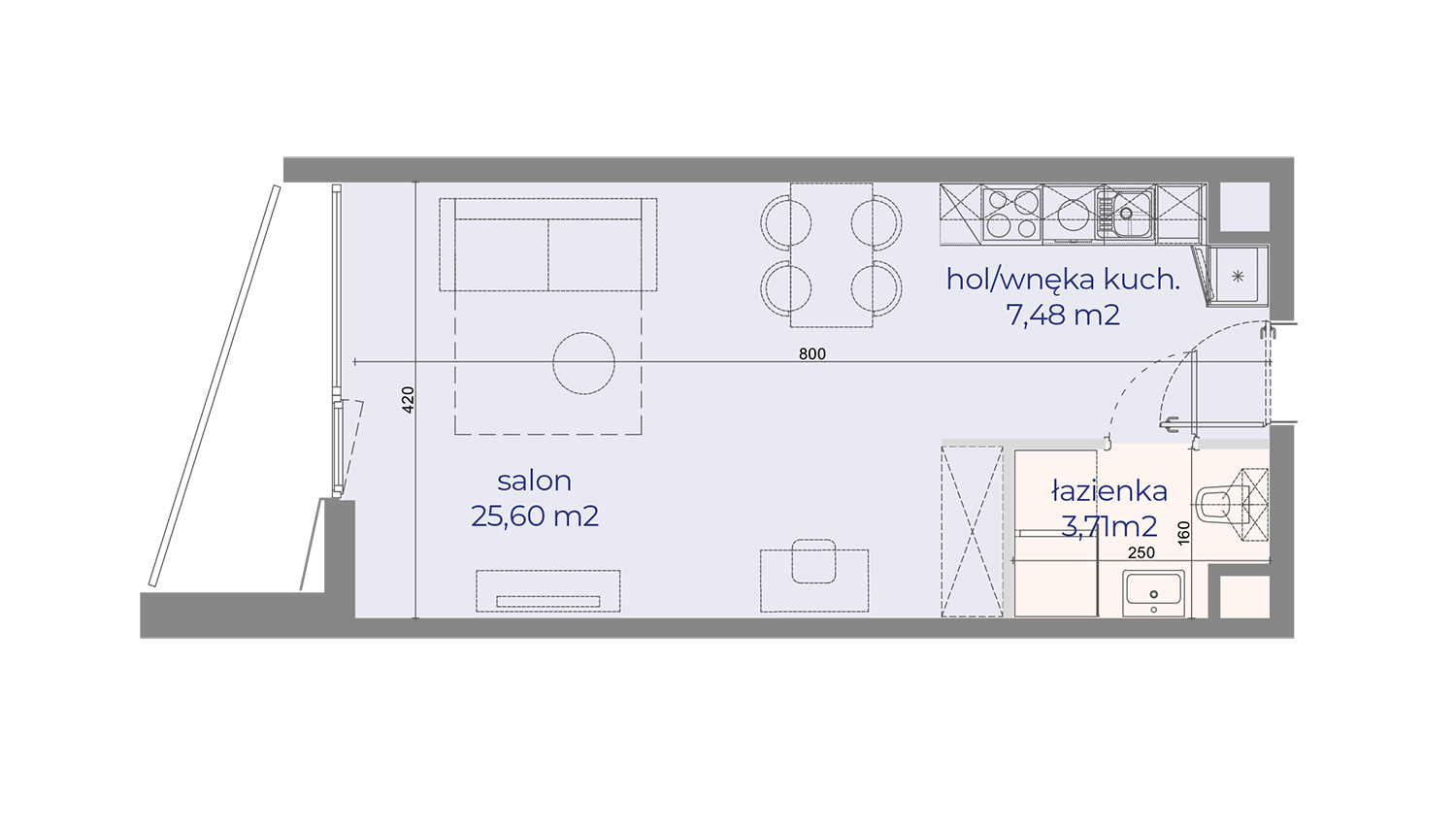 Mieszkanie nr 6 w Browarach Warszawskich