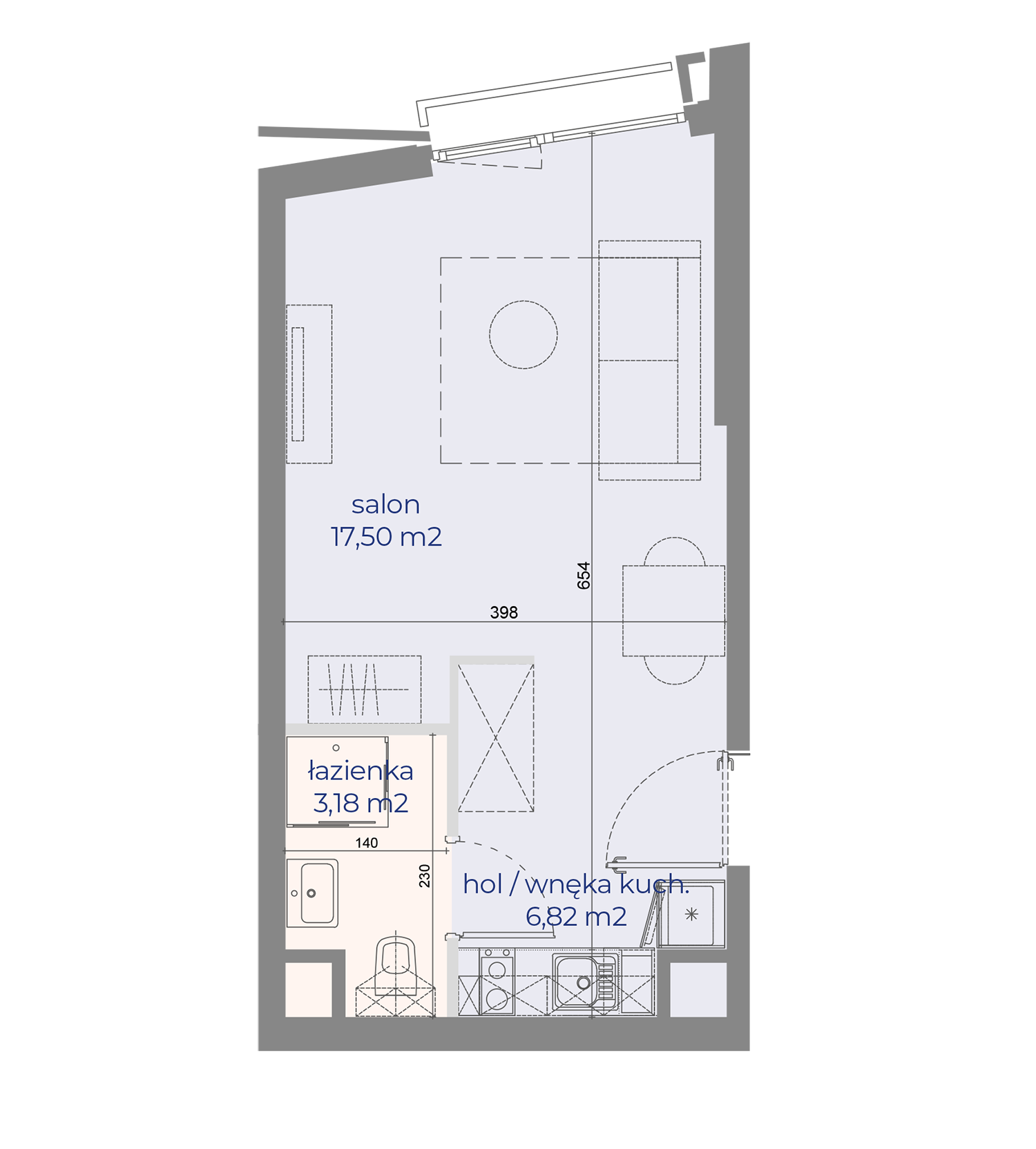 Mieszkanie nr 83 w Browarach Warszawskich